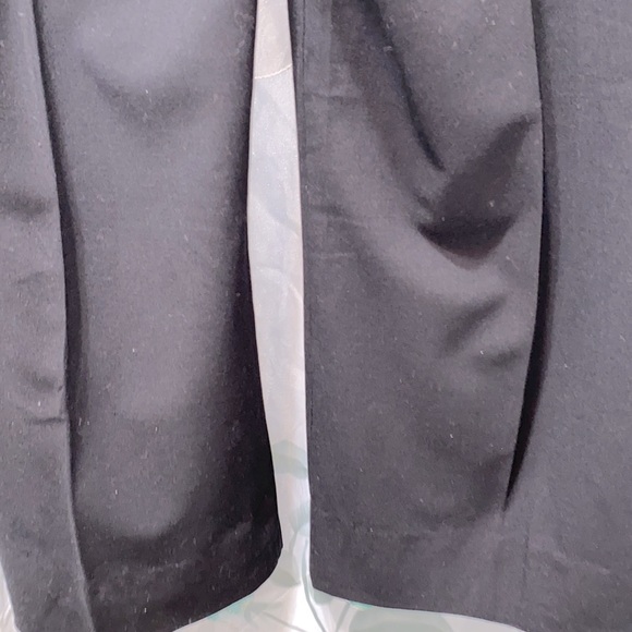 HARRIS WALLACE BLK WIDE LEG DRESS PNTS SZ 14 - Picture 8 of 13